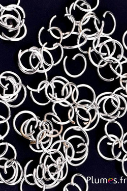 Anelli di joinction - diam. 6 mm - argentato